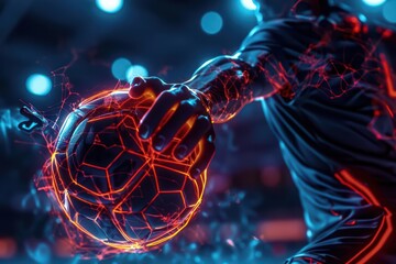 A futuristic sports league introduces strange