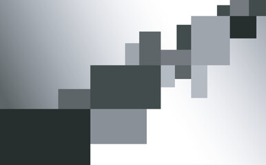 black and white abstract geometric art