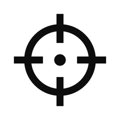 Simple viewfinder vector icon symbol