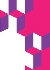 Vertical geometric composition of cubes