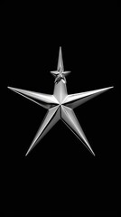 pentagram pentacle made of wood and fire, five-legged symbol of Satanism and sect. Concept: magical rituals, occultism