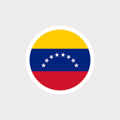 Fototapeta premium Flag of Venezuela. Venezuelan tricolor with stars. State symbol of the Bolivarian Republic of Venezuela.