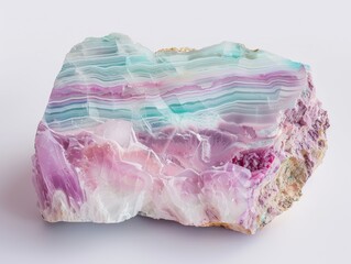 Mineral stone isolated on a white background