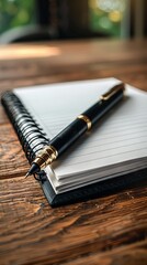 blank sheet with copyspace