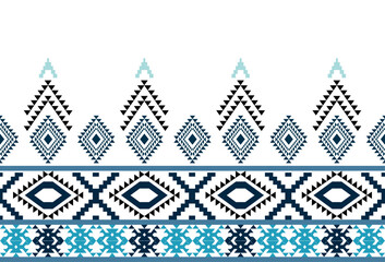 abstract Traditional geometric ethnic fabric pattern ornate elements with ethnic patterns design for textiles, rugs, clothing, sarong, scarf, batik, wrap, embroidery, print, curtain, carpet