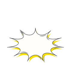 Empty Comic and Speech Bubble001