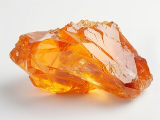 Mineral stone isolated on a white background