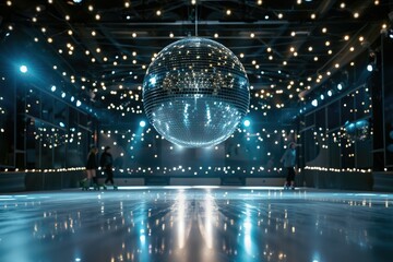 Disco Roller Skating Under the Stars