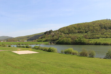Der Perfstausee in Biedenkopf