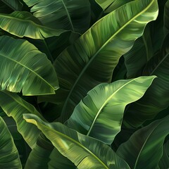 green leaves background