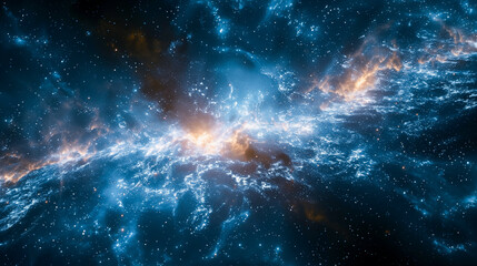 visualization of the aftermath of a supernova explosion