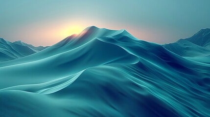 An abstract geometric background with a mandala design, transitioning from green to yellow to orange, arranged in a harmonious and fluid pattern.