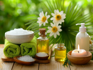Relaxing Spa Treatment Essentials