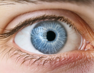 Fototapeta premium Detailed Human Eye Close-Up Shot