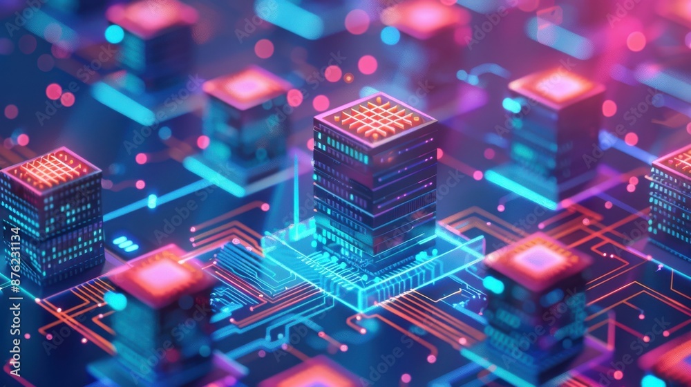 Poster decentralized hosting services with blockchain security, robust and scalable.