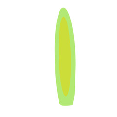 Surfboard Vector illustration design