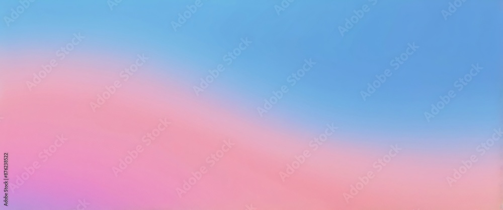 Wall mural abstract gradient blue and pink color background