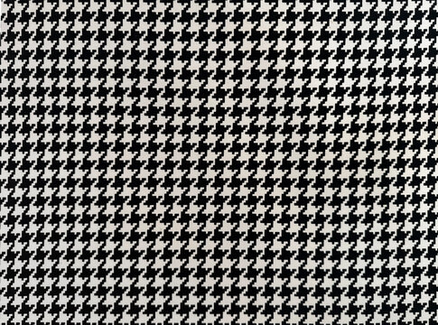 Seamless black and white houndstooth pattern. Hounds tooth texture background illustration.