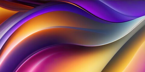 Modern Design Featuring Glossy Curves and Color Blends