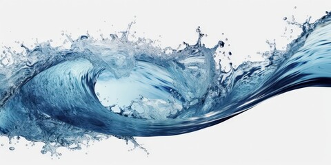 Obraz premium Water Wave Splash
