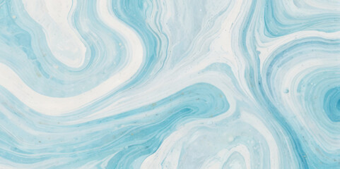 Abstract watercolor soft blue print sea water ocean background. Soft blue sea watercolor liquid fluid texture background.