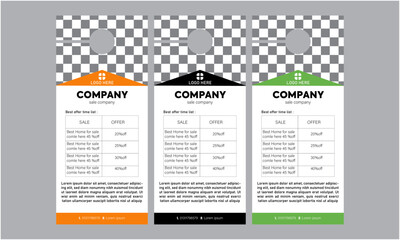 door hanger design template