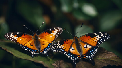 Fototapeta premium monarch butterfly on a flower