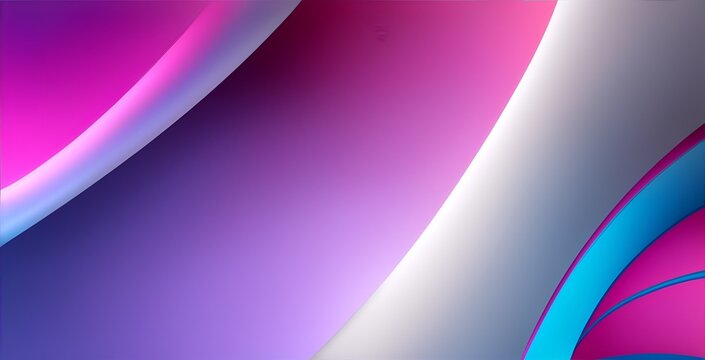 Artistic Representation of Movement with Colorful Gradient Curvature