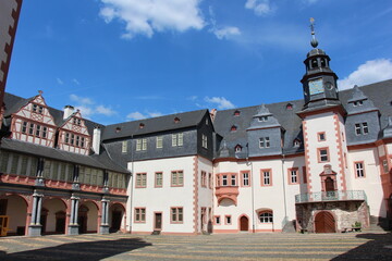 Innenhof von Schloss Weilburg