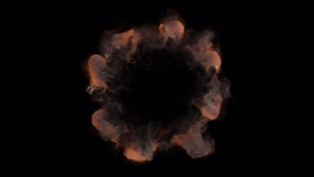  Shockwave Explosion VFX Overlay with Alpha Channel 4k 07