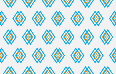 Abstract seamless patterns, geometric patterns, and batik patterns are designed for use in interior, wallpaper, fabric, curtain, carpet, clothing, Batik, satin, background, and Embroidery style.