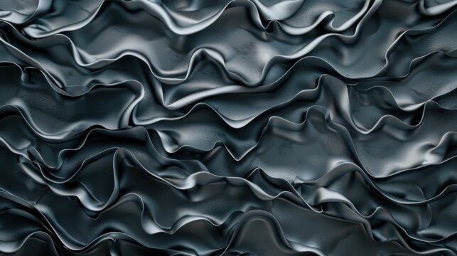 Dark gunmetal gray titanium sheet adorned in watercolor, futuristic, manipulation, high-tech backdrop