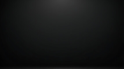 Abstract black gradient background, empty dark texture wallpaper black color studio room background. ai