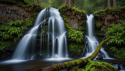 waterfall in the forest