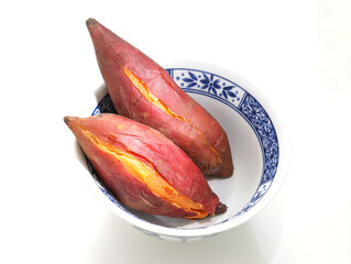Steamed grain sweet potatoes