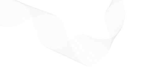 Abstract light grew and white line wave background.Grew blend wave lines and technology background.Vector illustration.