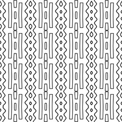 Abstract shapes.Patterns from lines.White wallpaper. Vector graphics for design, textile, decoration, cover, wallpaper, web background, wrapping paper, fabric, packaging. Repeating pattern.