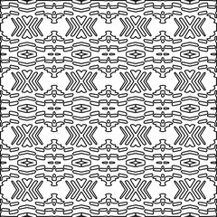 Abstract shapes.Patterns from lines.White wallpaper. Vector graphics for design, textile, decoration, cover, wallpaper, web background, wrapping paper, fabric, packaging. Repeating pattern.