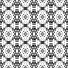 Abstract shapes.Patterns from lines.White wallpaper. Vector graphics for design, textile, decoration, cover, wallpaper, web background, wrapping paper, fabric, packaging. Repeating pattern.