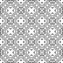 Abstract shapes.Patterns from lines.White wallpaper. Vector graphics for design, textile, decoration, cover, wallpaper, web background, wrapping paper, fabric, packaging. Repeating pattern.