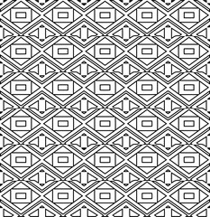 Abstract shapes.Patterns from lines.White wallpaper. Vector graphics for design, textile, decoration, cover, wallpaper, web background, wrapping paper, fabric, packaging. Repeating pattern.