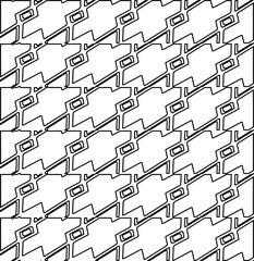 Abstract shapes.Patterns from lines.White wallpaper. Vector graphics for design, textile, decoration, cover, wallpaper, web background, wrapping paper, fabric, packaging. Repeating pattern.