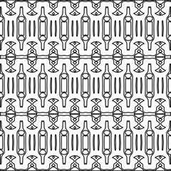 Abstract shapes.Patterns from lines.White wallpaper. Vector graphics for design, textile, decoration, cover, wallpaper, web background, wrapping paper, fabric, packaging. Repeating pattern.
