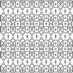 Abstract shapes.Patterns from lines.White wallpaper. Vector graphics for design, textile, decoration, cover, wallpaper, web background, wrapping paper, fabric, packaging. Repeating pattern.