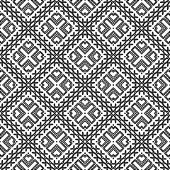 Abstract shapes.Patterns from lines.White wallpaper. Vector graphics for design, textile, decoration, cover, wallpaper, web background, wrapping paper, fabric, packaging. Repeating pattern.