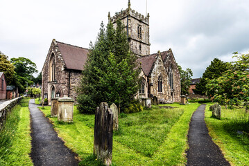 St Laurence's church in Church Stretton