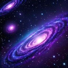 space galaxy in space