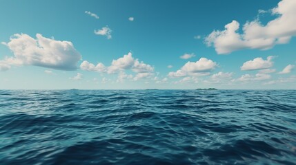 Obraz premium Capture the essence of dreamscapes with swirling clouds, floating islands, and landscapes that challenge perception. Clean and Clear Color, Realistic Photo, , Minimalism,