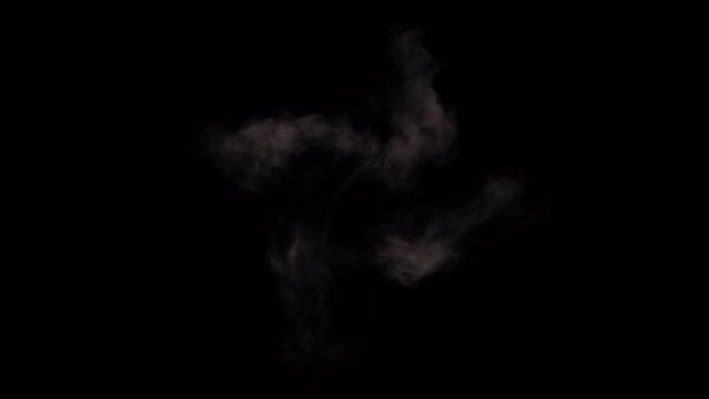 Fiery Shockwave Explosion VFX Overlay with Alpha Channel 4k 10