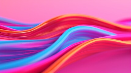 Obraz premium Dive into the world of physics with abstract compositions showcasing electron behavior, digital aesthetics, and electric energy dynamics. Clean and Clear Color, Realistic Photo, , Minimalism,